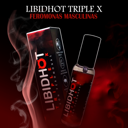 PERFUME LIBIDHOT TRIPLE X CON FEROMONAS