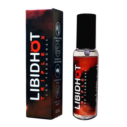 PERFUME LIBIDHOT TRIPLE X CON FEROMONAS