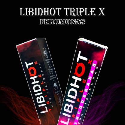 PERFUME LIBIDHOT TRIPLE X CON FEROMONAS